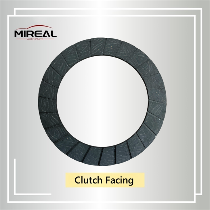 Asbestos free clutch facing Asbestos free clutch facing